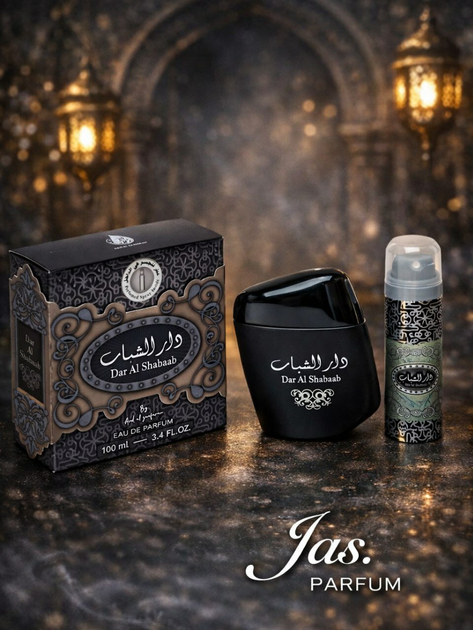 Парфюмированная вода DAR AL SHABAAB 100ml, для мужчин, из ОАЭ