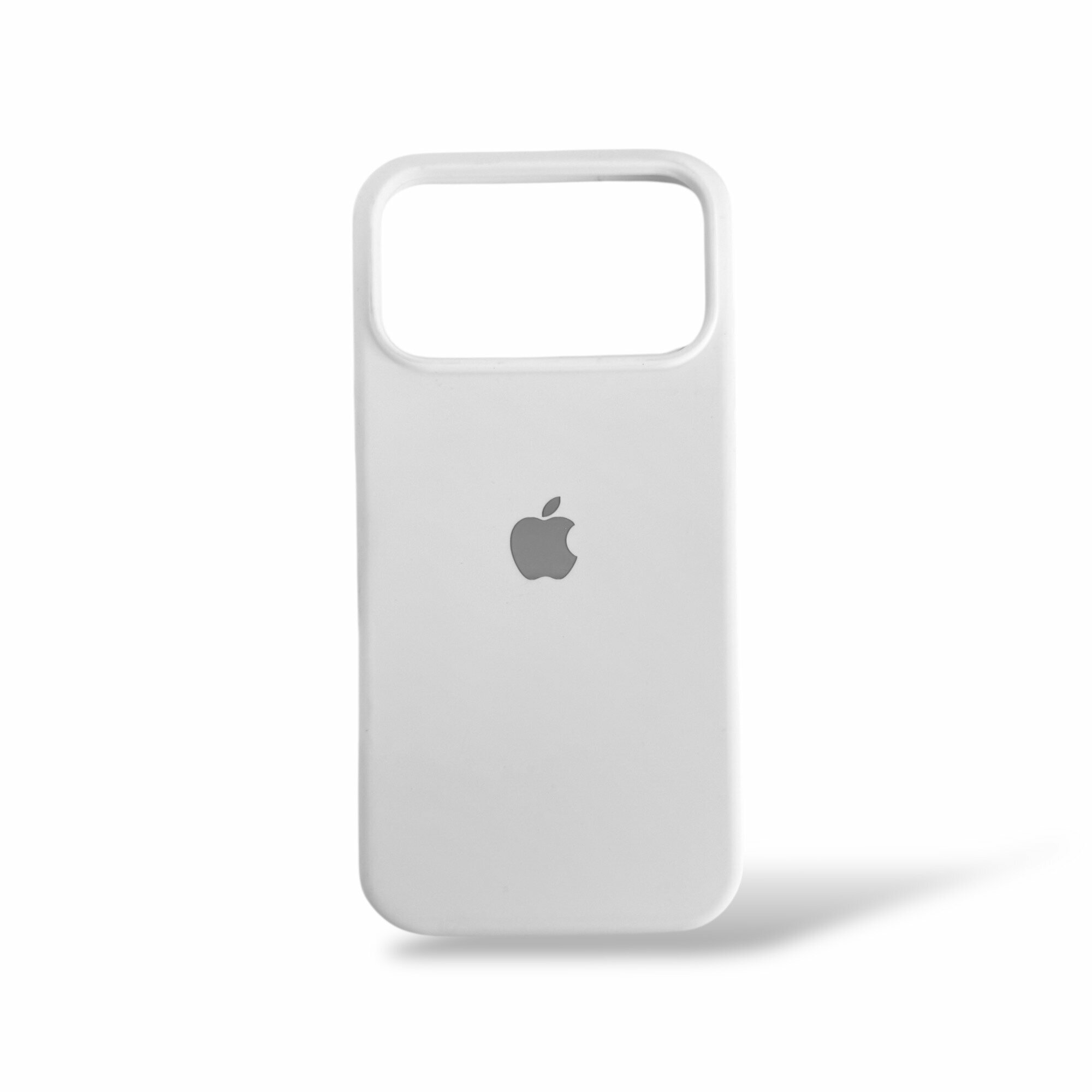 Силиконовый чехол с бархатной подкладкой для iPhone 17 Pro Max – премиум защита