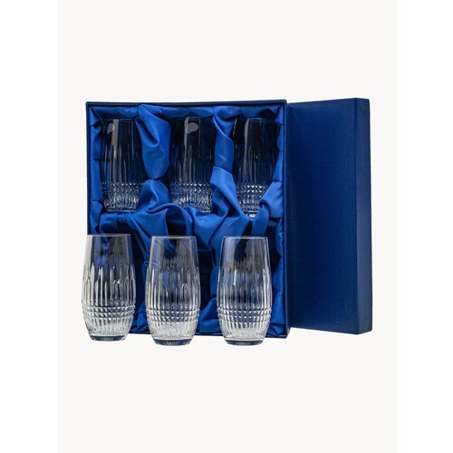 NEMAN Набор стаканов для коктейлей хрустальный 300 мл 6 шт в подарочной упаковке 9648₽