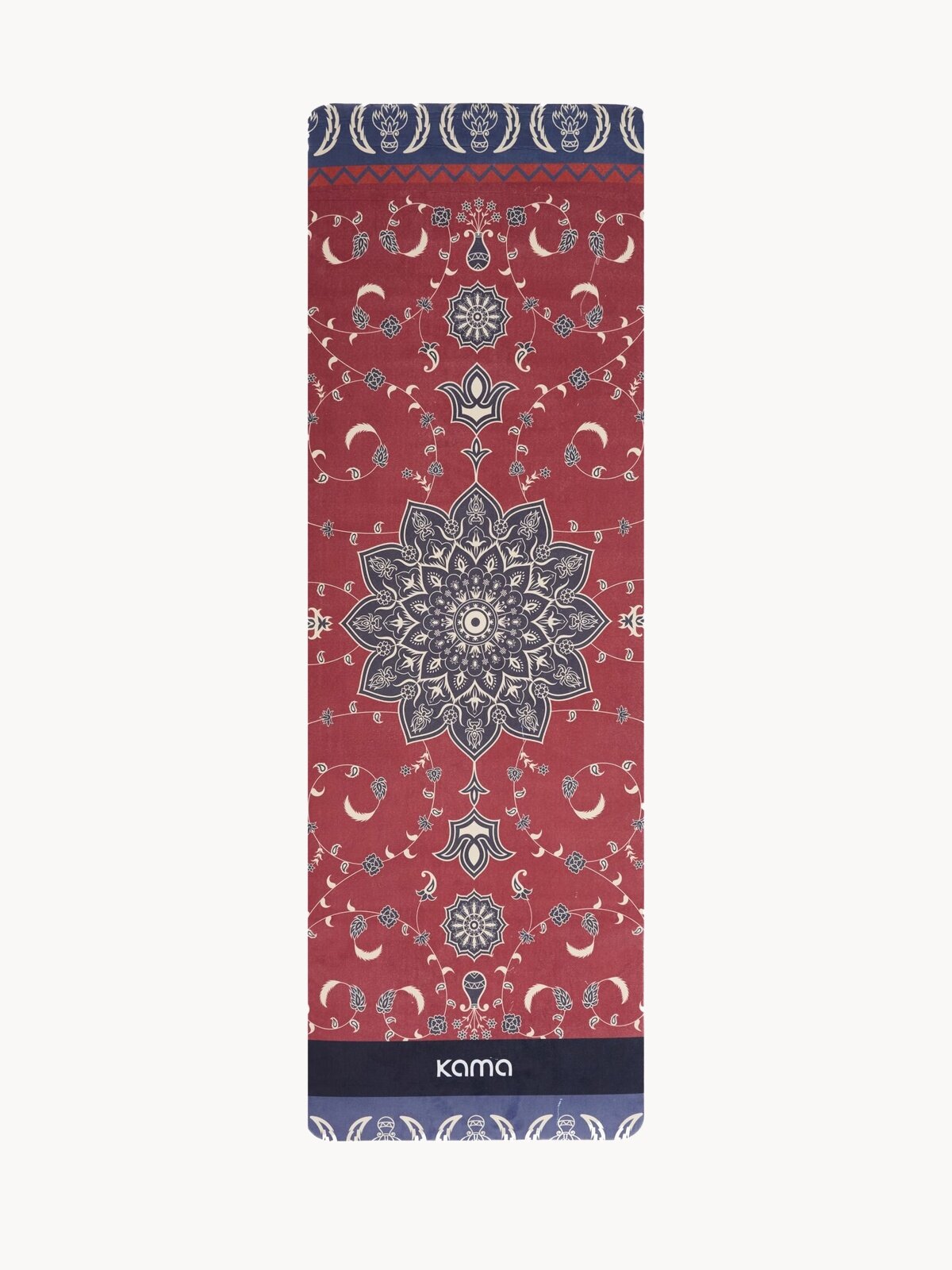 Коврик для йоги и фитнеса, 6 мм, Kama / COVER