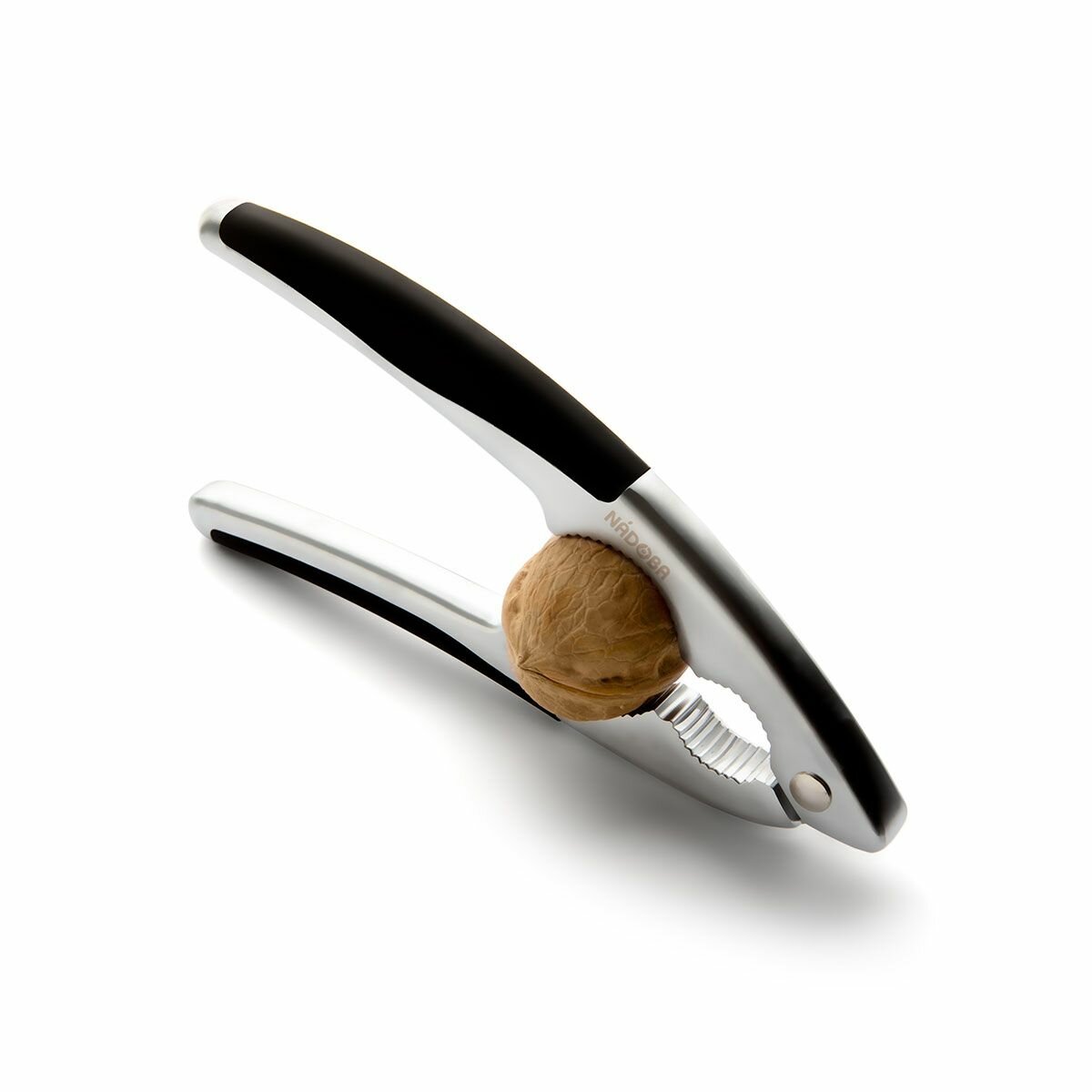 Орехокол NADOBA, UNDINA матовый хром, щелкунчик, для всех видов орехов — фото 1