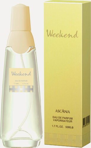 Изображение товара Парфюмерная вода Brocard Ascania Weekend, женская, древесный и пудровый аромат, 50мл