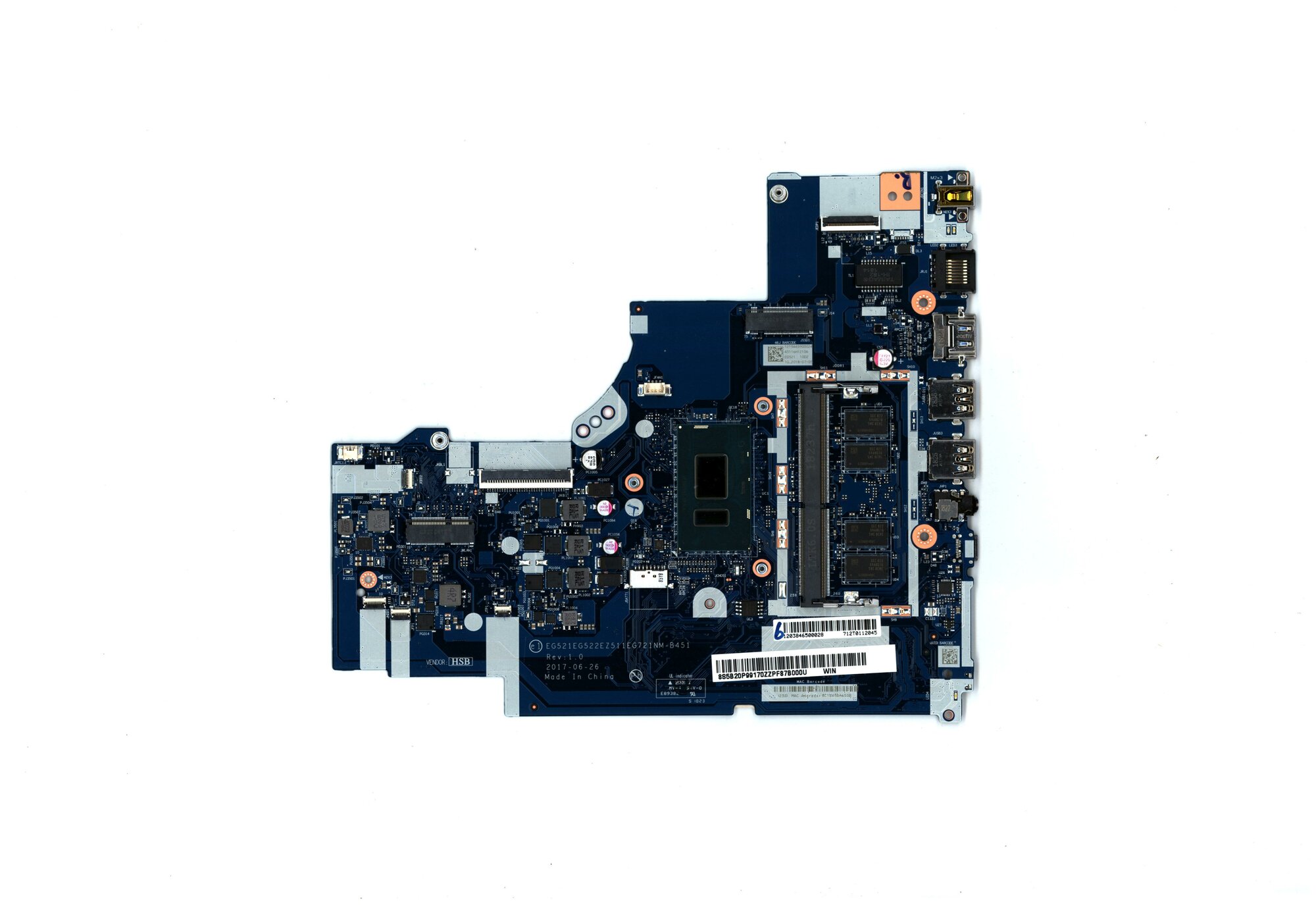 Материнская плата для ноутбука Lenovo V320-17IKB i5-8250U UMA D4G FP OPT WIN (5B20P99170) оригинал