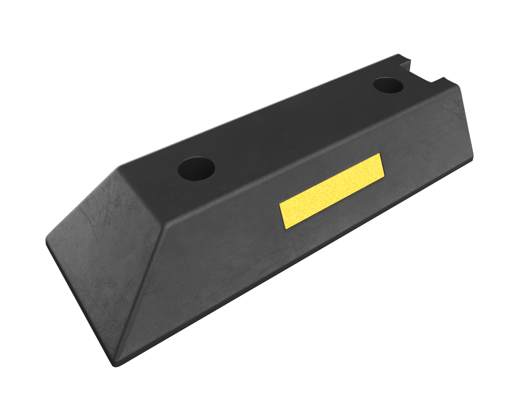 Делиниатор резиновый КР-10-2М концевой элемент с пазом 500х200х100мм