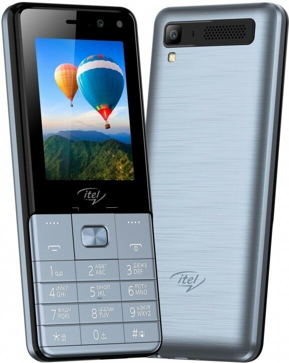 Сотовый телефон ITEL IT5250 Cobalt Blue (2sim/2.4"/320*240/32Mb/microSD/0.1Мп/Bt/1900мАч/моноблок)