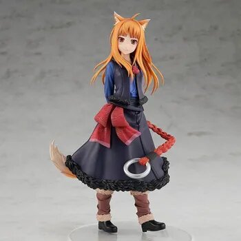 Фигурка GSC PUP Холо Волчица и пряности Holo Spice and Wolf 16см ПВХ Аниме Модель Коллекция игрушки