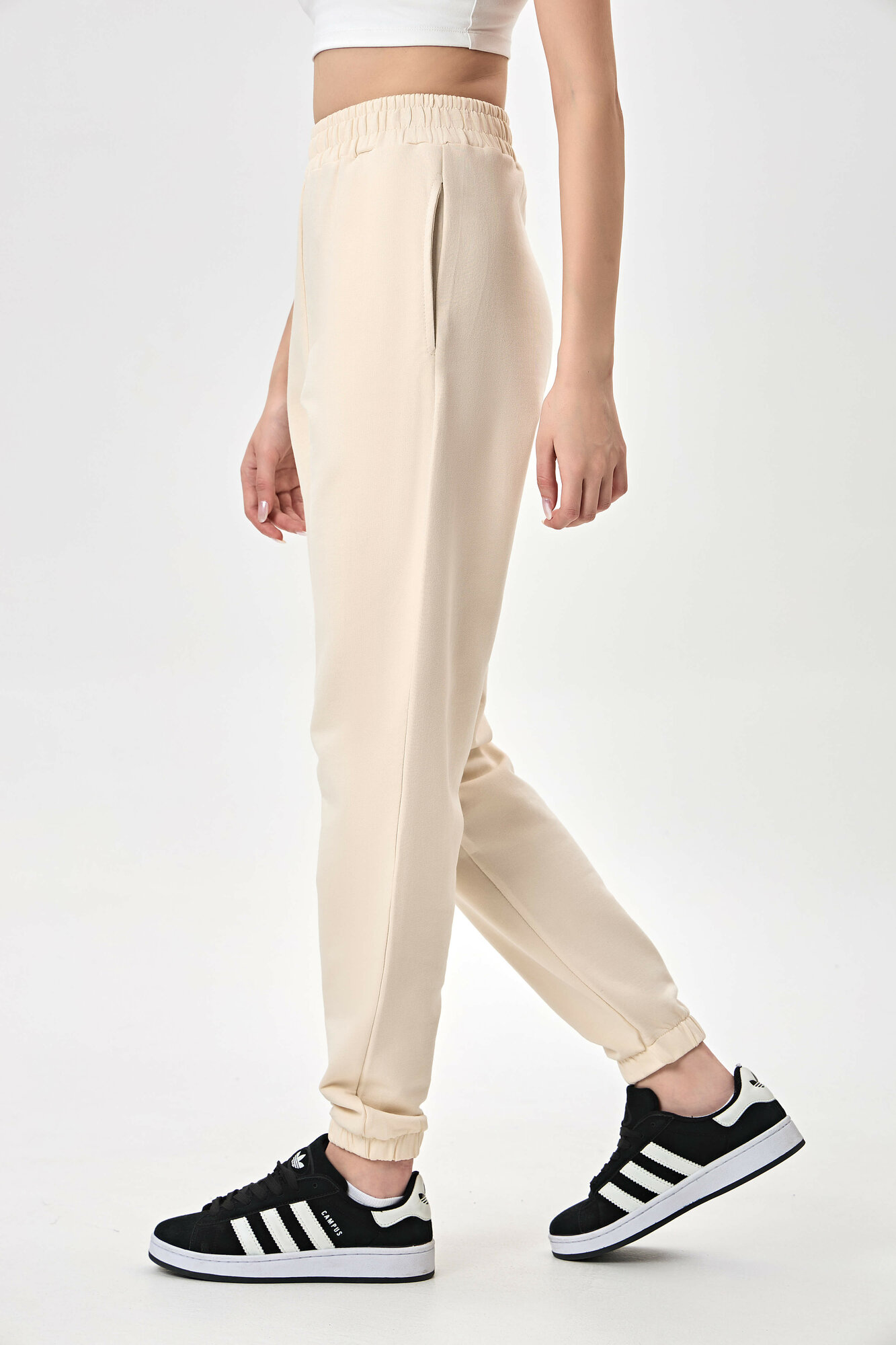 Брюки джоггеры TERRA PRO, размер S, beige — фото 1