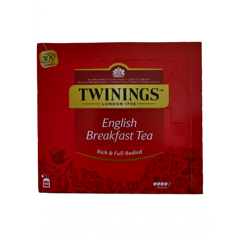 фото Twinings english breakfast 2г x 100 пак черный чай (9034)