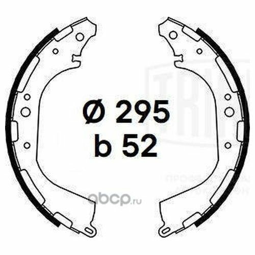 Колодки тормозные Trialli GF4506