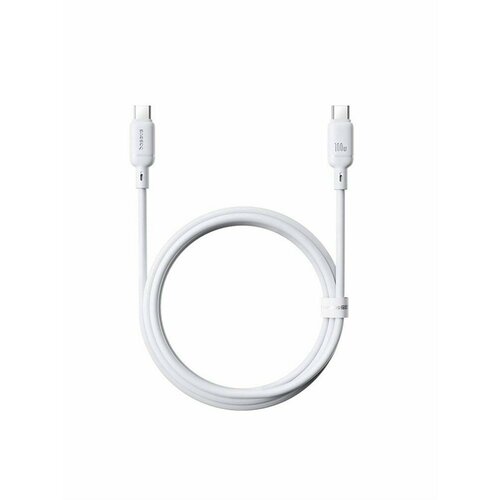 Baseus Кабель Baseus Silky Type-C - Type-C 100W 2м P10377704213-01 CB000114 Белый