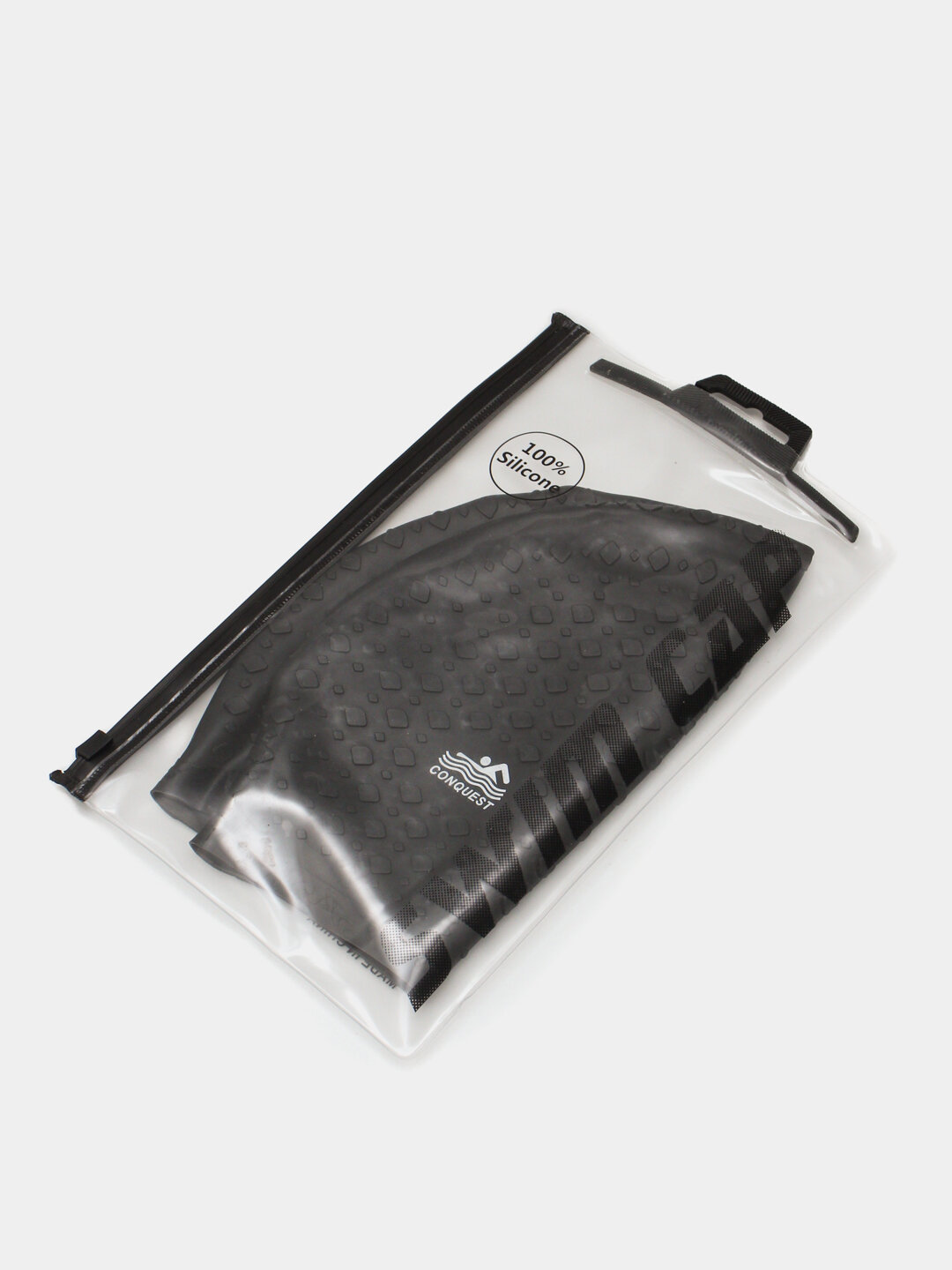 Шапочка для плавания, бассейна, силиконовая, для взрослых и детей — фото 1