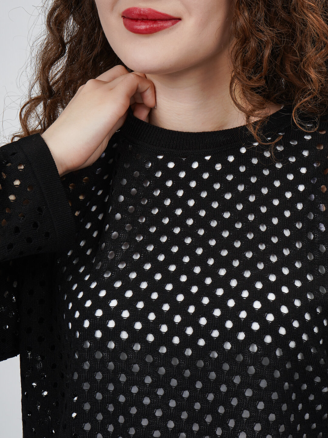 Джемпер , размер 42-46, черный — фото 1