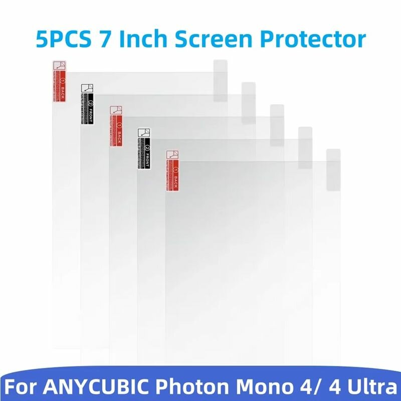 Защитная пленка для ANYCUBIC Photon Mono 4/4 Ultra 7 дюймов, 5 шт
