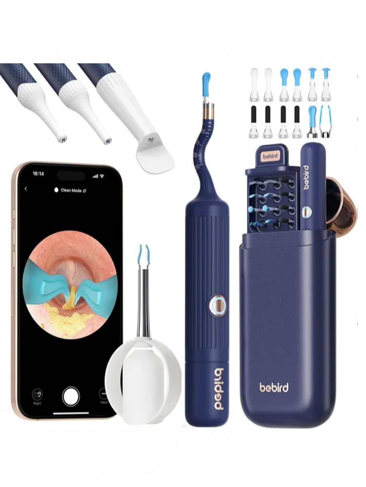 Bebird Умная ушная палочка с камерой Bebird EarSight Plus I35R синий