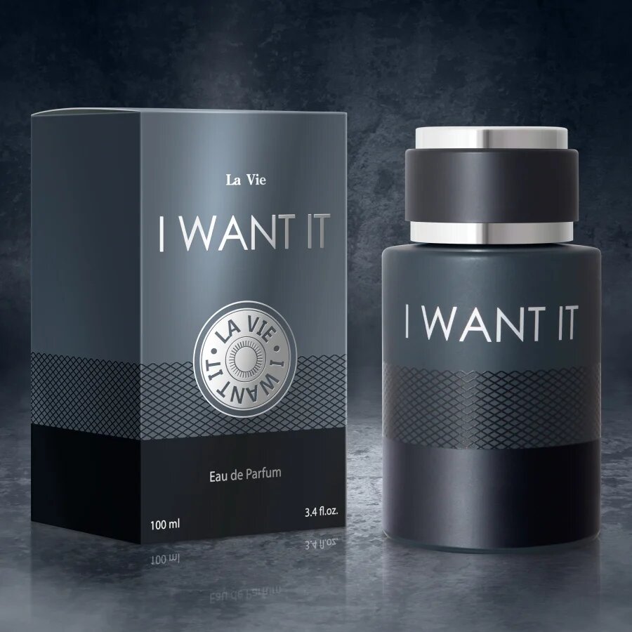 La Ville Парфюмерная вода мужская "I Want It" (Ай Уонт Ит) 100 мл