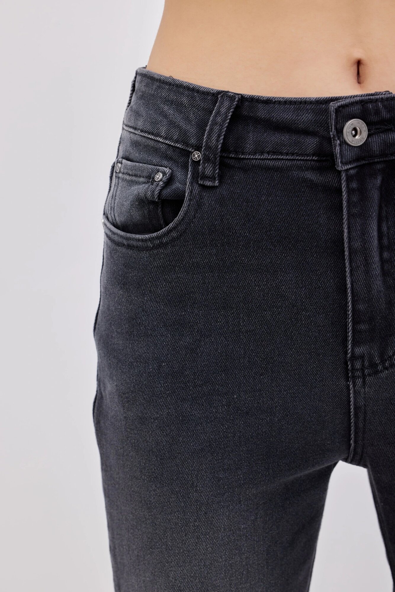 Джинсы Selfie, размер 29, черный — фото 1