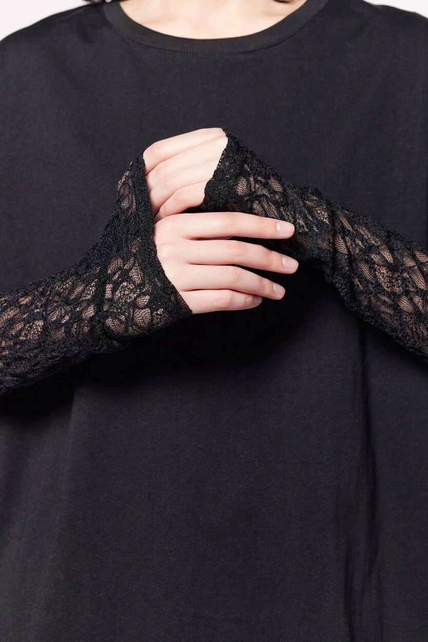 Лонгслив Selfie, размер XS, , черный — фото 1