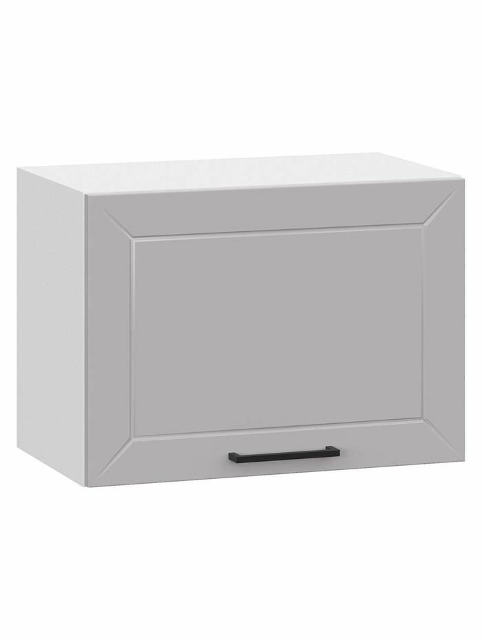 Кухонный модуль навесной, шкаф Сектор с полками, 45х29.6х36 см, Белый / Нео