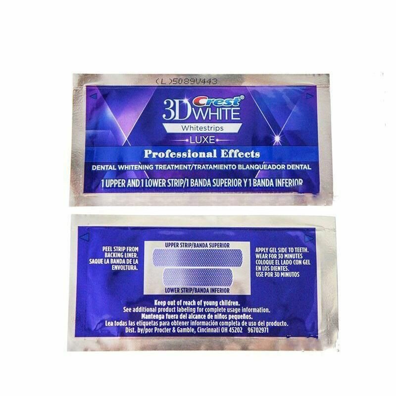 Картинки Отбеливающие полоски Crest "Supreme Bright Levels", мята, 5 шт