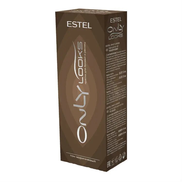 Estel Only Looks Краска для бровей и ресниц тон 602 коричневый 1 шт