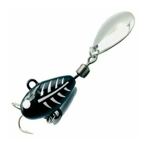 Тейл-спиннер UF-STUDIO HURRICANE 21g Black Ghost