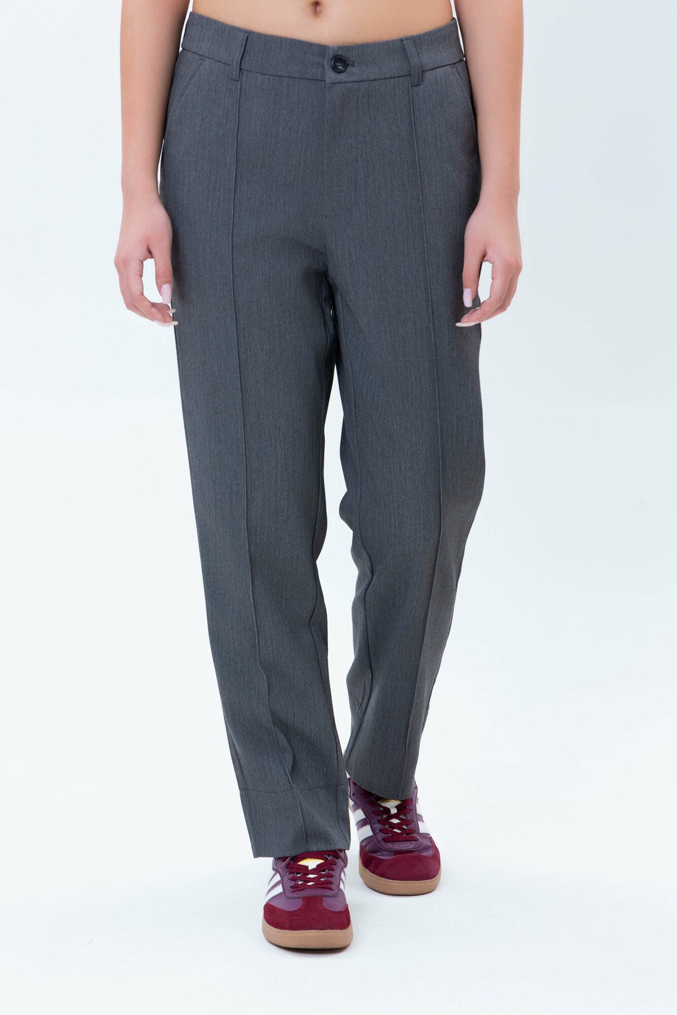 Брюки классические TERRA PRO, размер L, dark grey