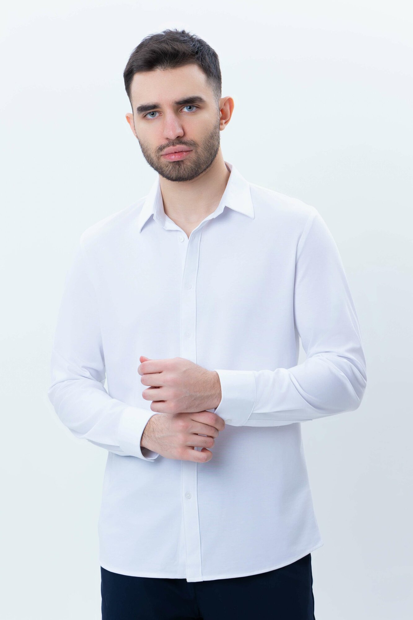 Рубашка TERRA PRO, размер M, white