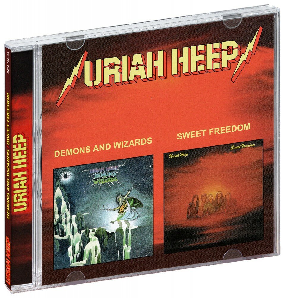Uriah Heep. Demons And Wizards / Sweet Freedom (CD) (2025 год, СД диск, CD Box)