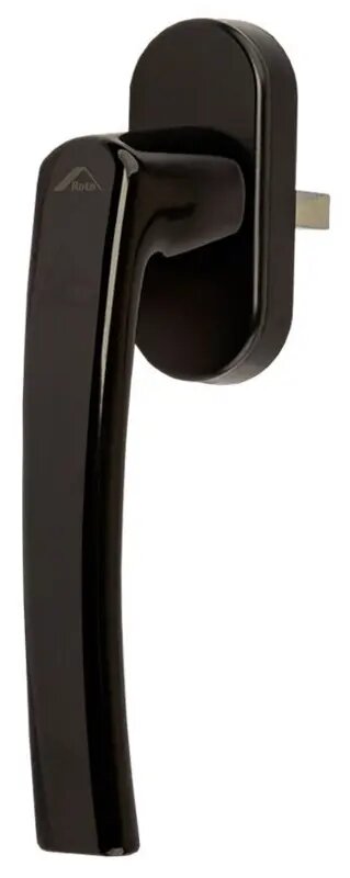 Ручка оконная Rotoline алюминий цвет черный