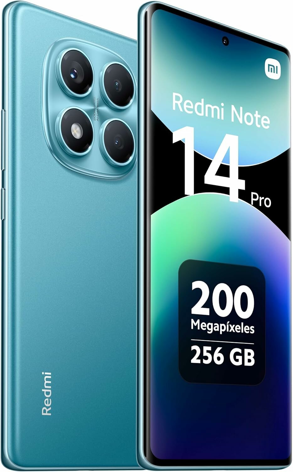 Смартфон Xiaomi Redmi Note 14 Pro, 200MP, NFC, 120Гц, Ocean Blue, 8/256 ГБ