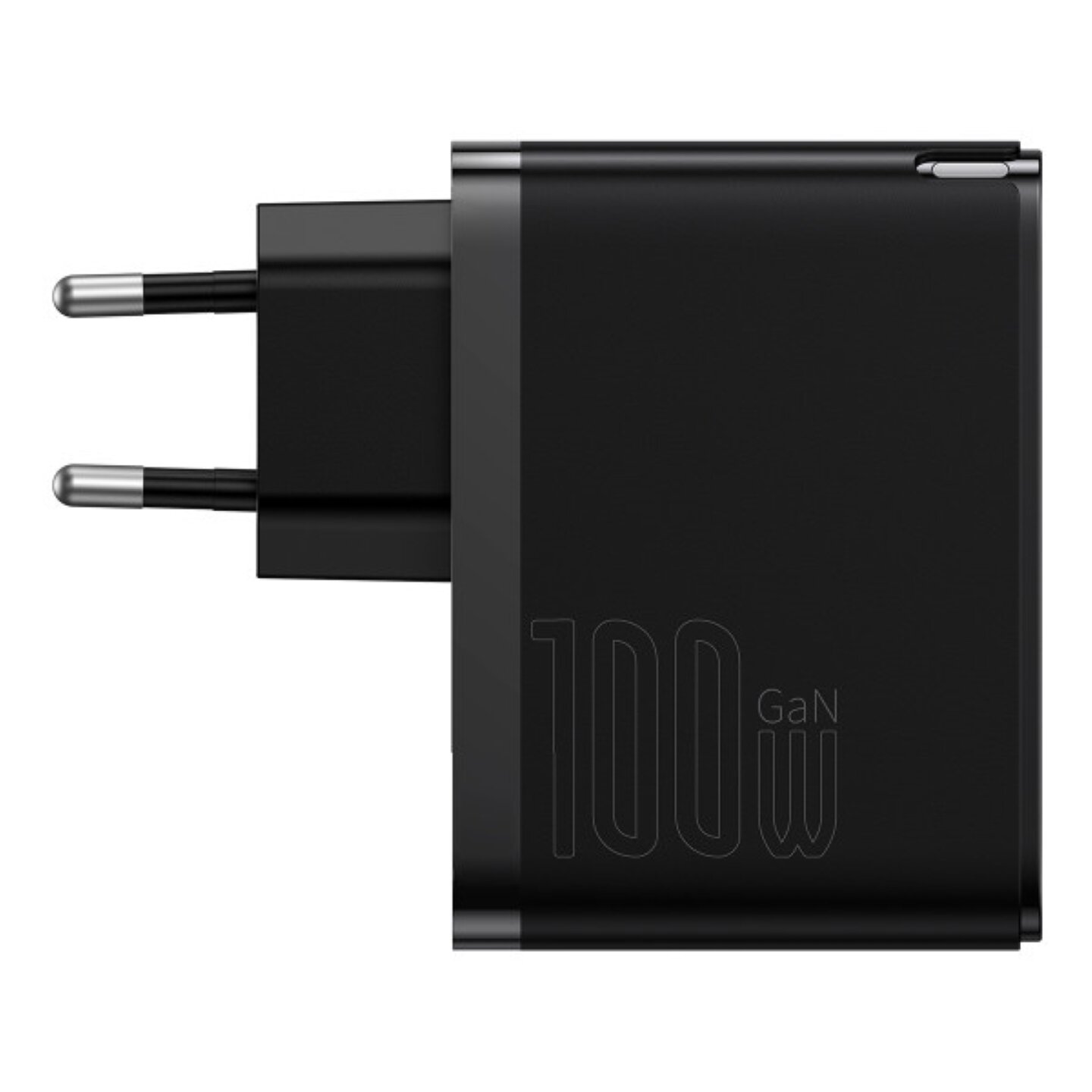 Сетевое зарядное устройство Baseus GaN5 Pro Fast Charger QC4.0+PD3.0 100W USB+Type-C 5A + кабель Type-C to Type-C 100W — фото 1