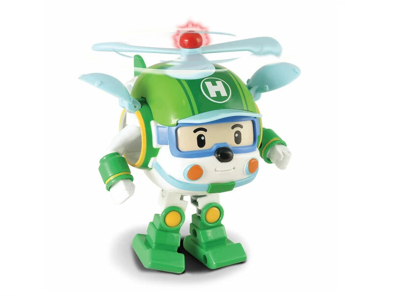 Трансформер с подсветкой Robocar Poli Хели, 12,5 см (83096) - фото №1