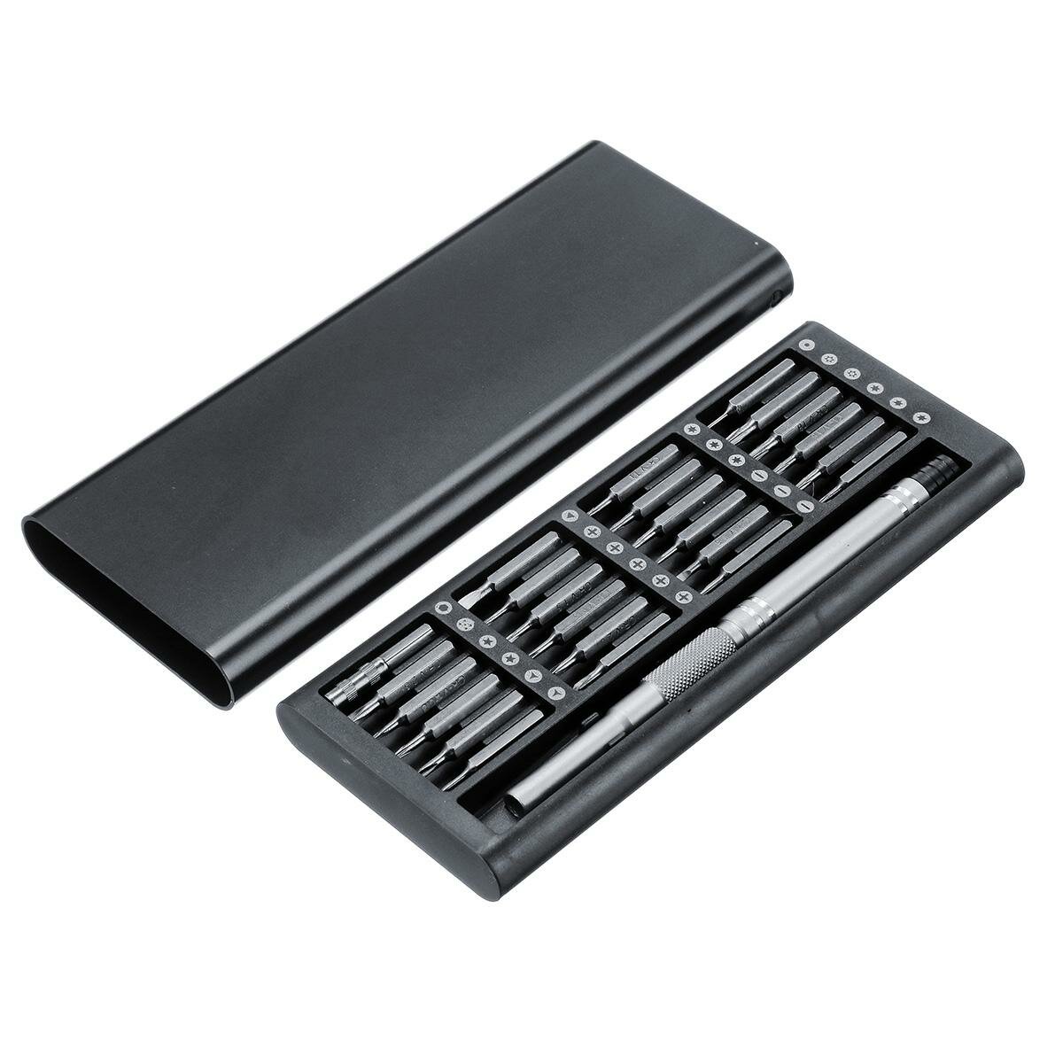 Картинки X-iaomi MiJia 25 в 1 прецизионный многофункциональный инструмент магнитная отвертка сплав ремонт корпуса