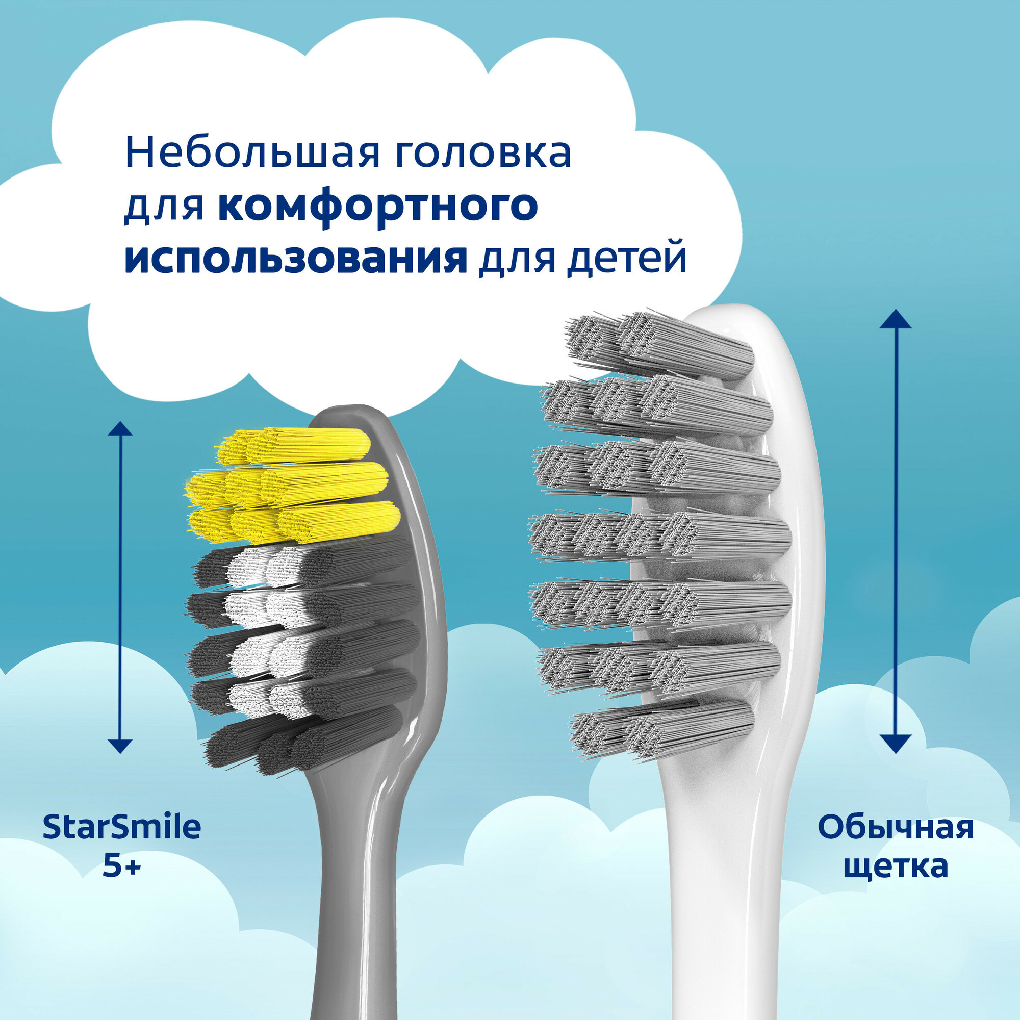 Изображение Зубная щетка Colgate для детей 5+ Русалочка, розовая + фиолетова (2 шт)