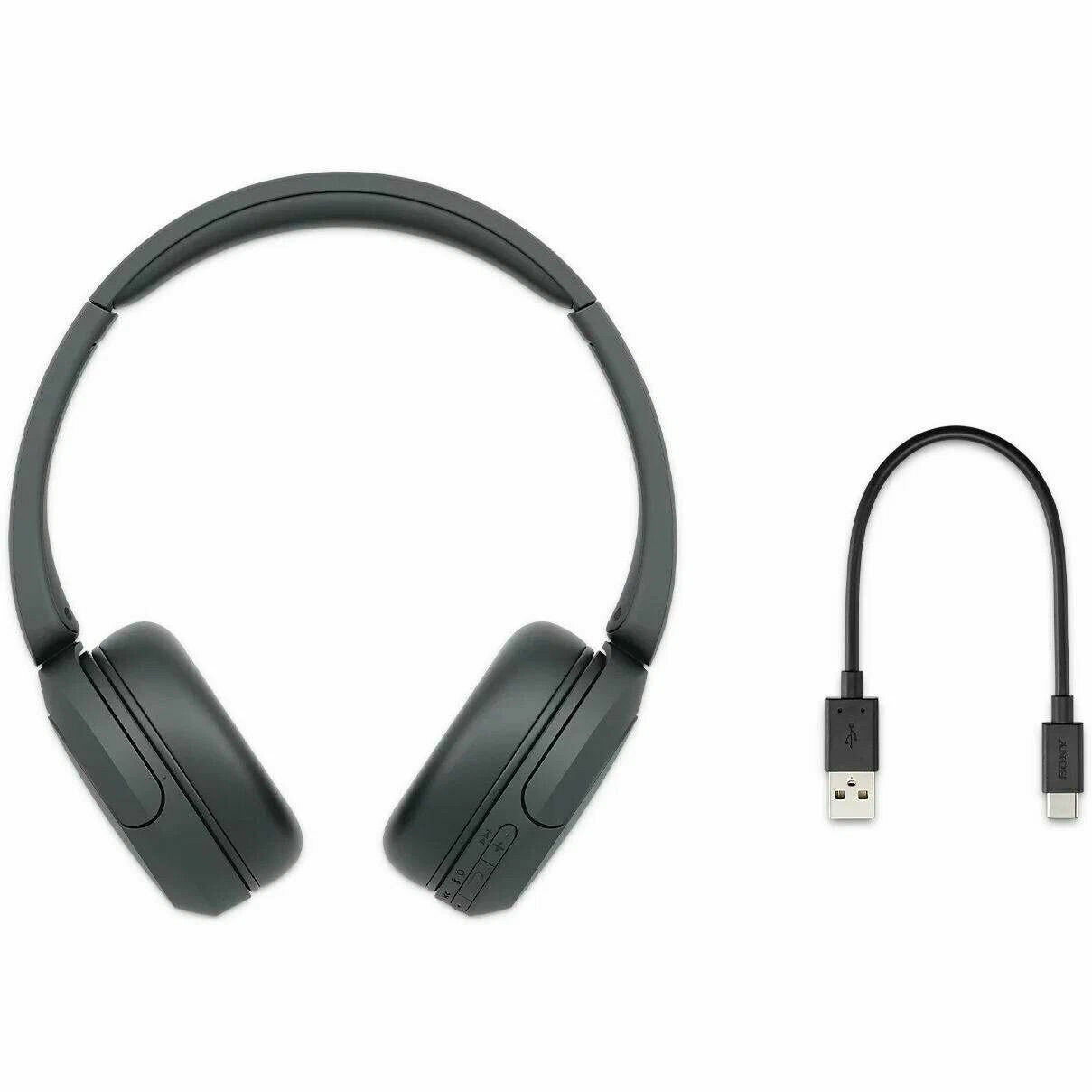 Наушники Sony WH-CH520, Оригинал, накладные, беспроводные, Чёрные.