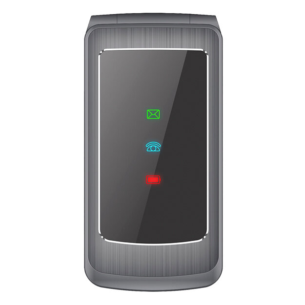 Кнопочный мобильный телефон Novey Z1+, 2 слота для SIM-карты, Grey — фото 1