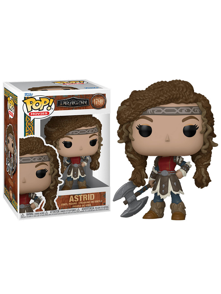 Фигурка Funko POP! Храбрая воительница Астрид с топором (Astrid) #1791