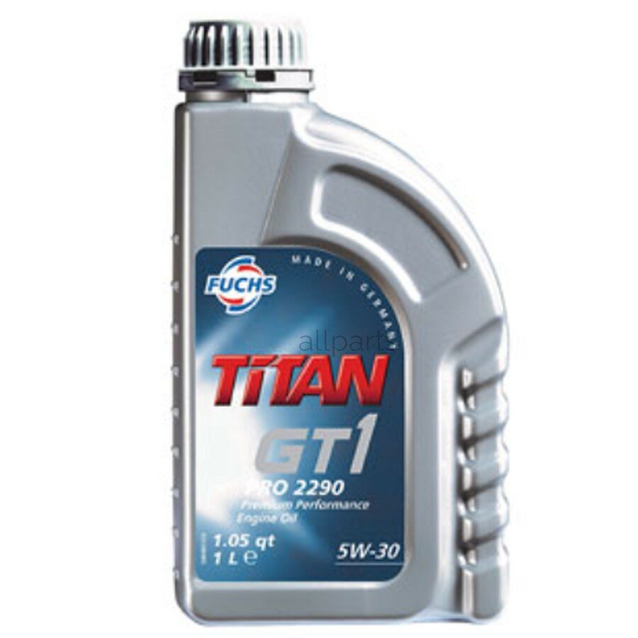 FUCHS 601425295 TITAN Масло моторное GT1 PRO 2290 5W30 1л С2