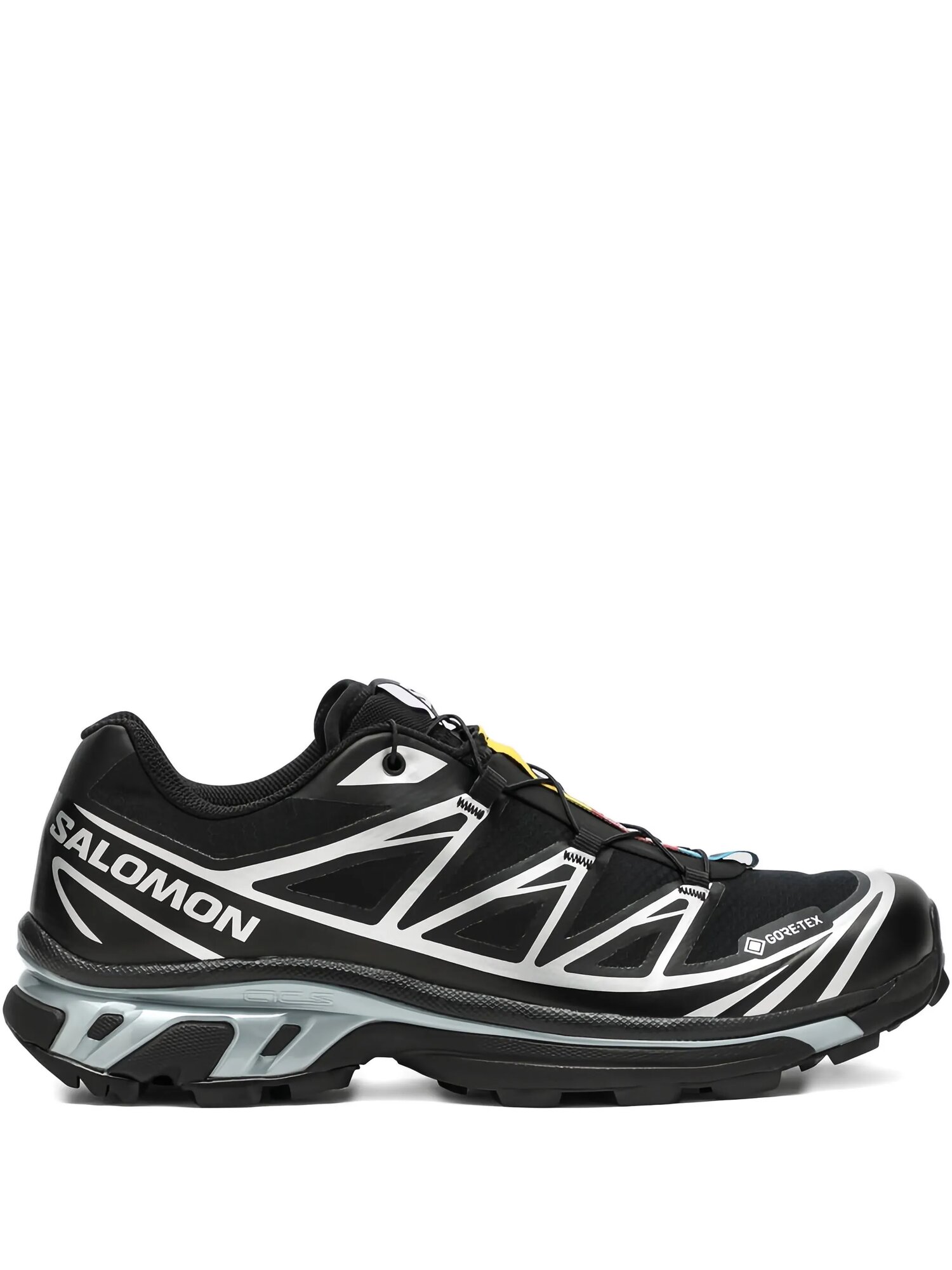 Кроссовки Salomon XT-6 Gore-Tex Black/Silver, размер 12 UK, черный