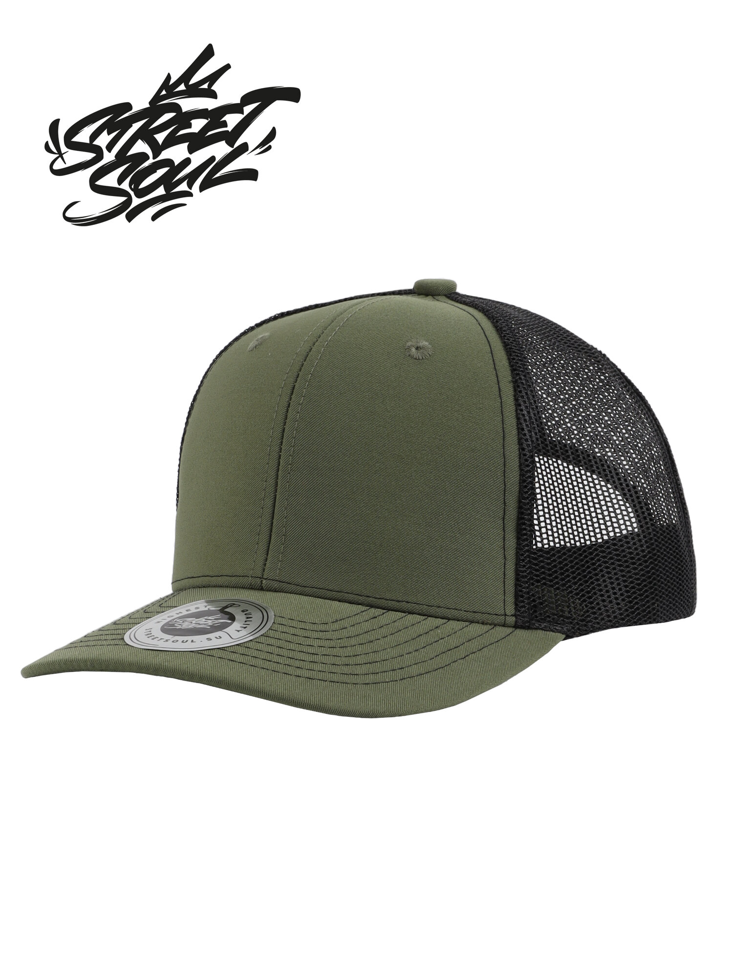 Бейсболка Street Soul Базовая коллекция для мужчин, размер One Size (55-60 см), черный