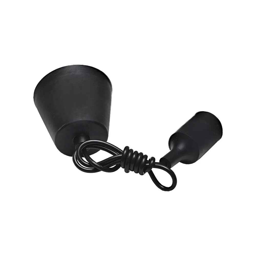 IMEX Шнур с патроном E27  черный 1 m  потолочное крепление PNL  E27 1 BLACK