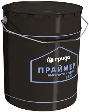 Праймер Битумный Грида СТ  1 5кг Быстросохнущий для Увеличения Сцепления Основания 