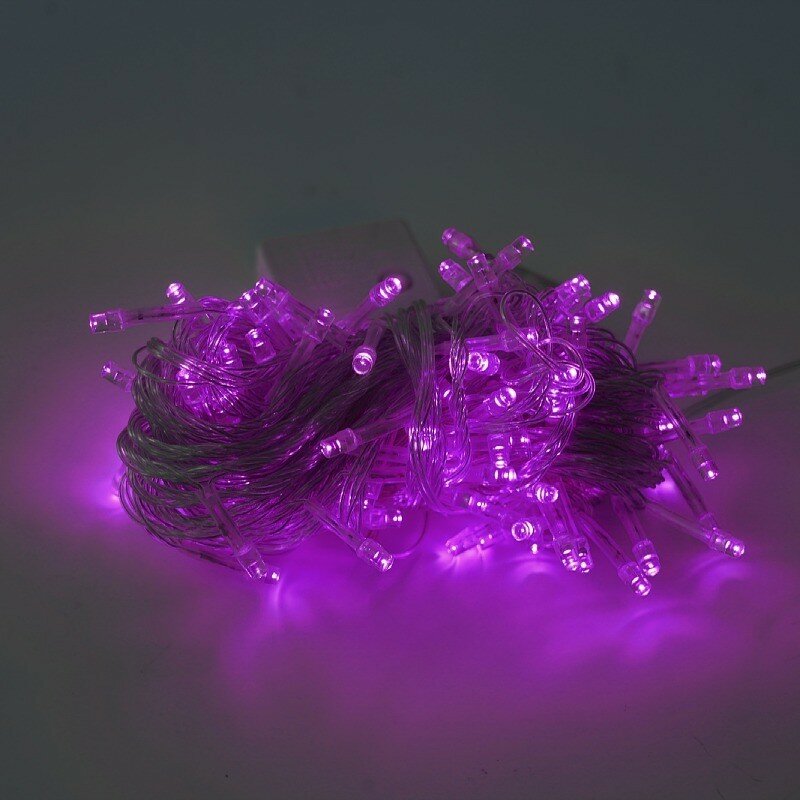 Multicolor led string lights for festival event and indoor decoration purple
