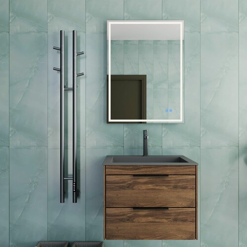 Изображение товара Полотенцесушитель электрический Vincea VTD-1D2GE 25х130, графит, таймер