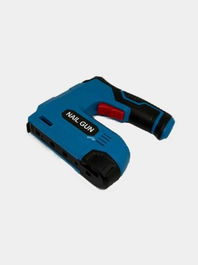 Степлер аккумуляторный с индикацией, с скобами в комплекте, с регулировкой силы удара