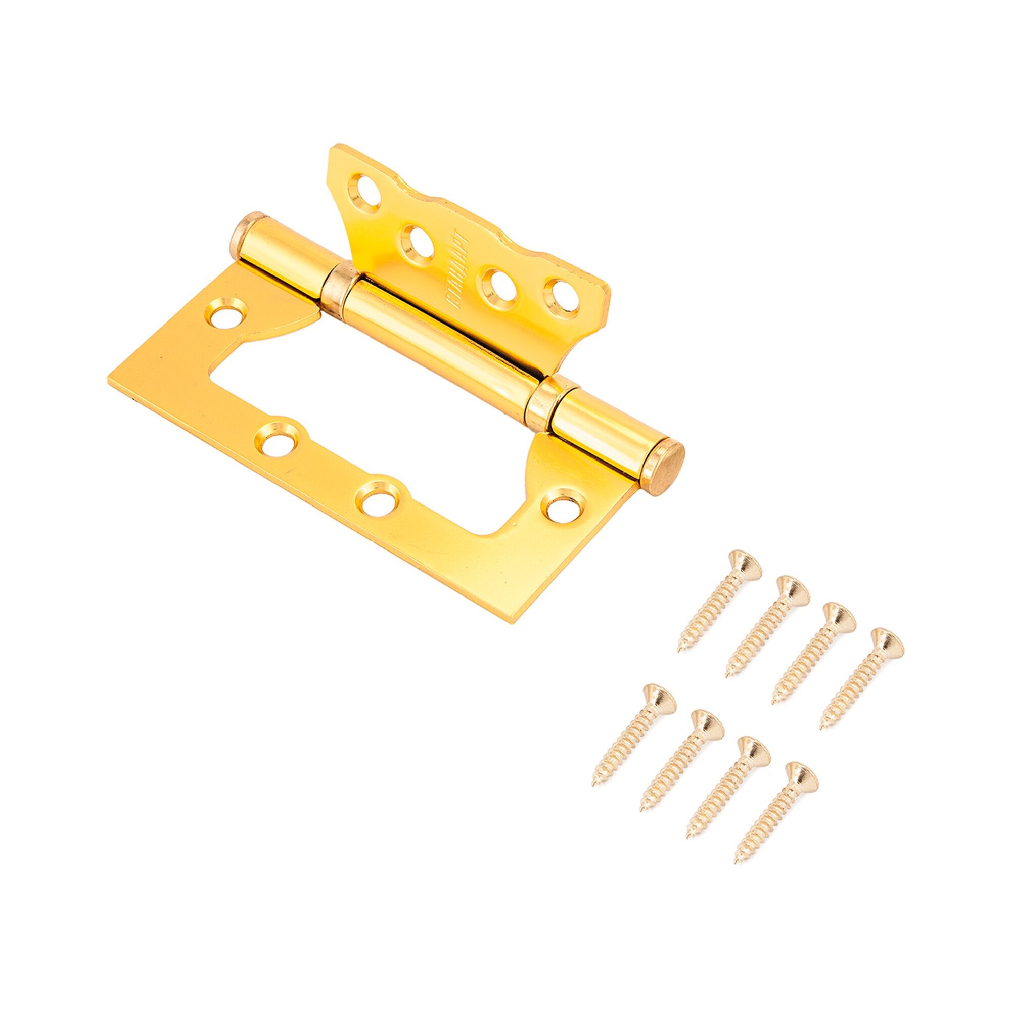 Петля накладная универсальная Стандарт 2BB SBP 100 x 75 x 25 мм матовая латунь