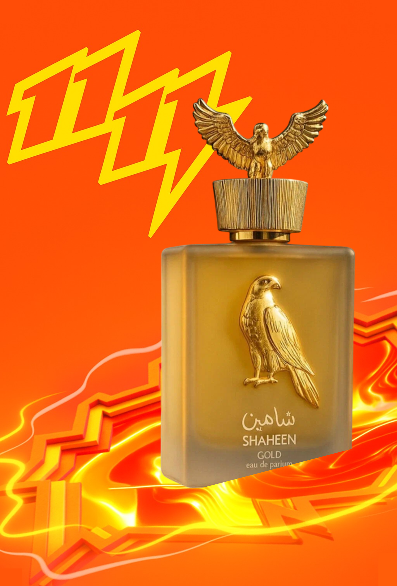 Парфюмерная вода "Shaheen Gold" Lattafa, восточные ноты, унисекс, 100мл