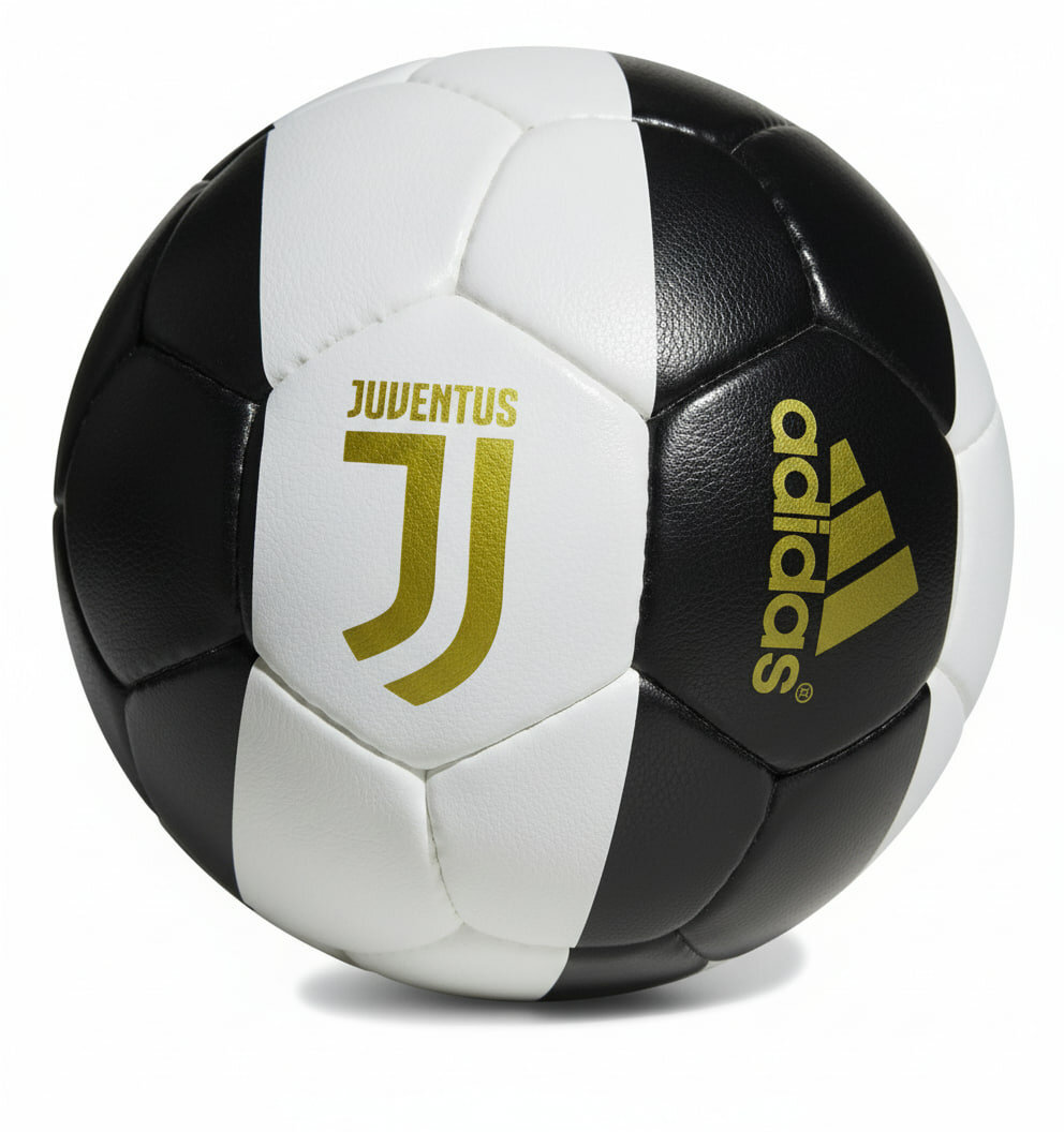 Футбольный мяч, бренд "Real Madrid", "Juventus", "Manchester United", "FC Barcelona" MADE IN PAKISTAN