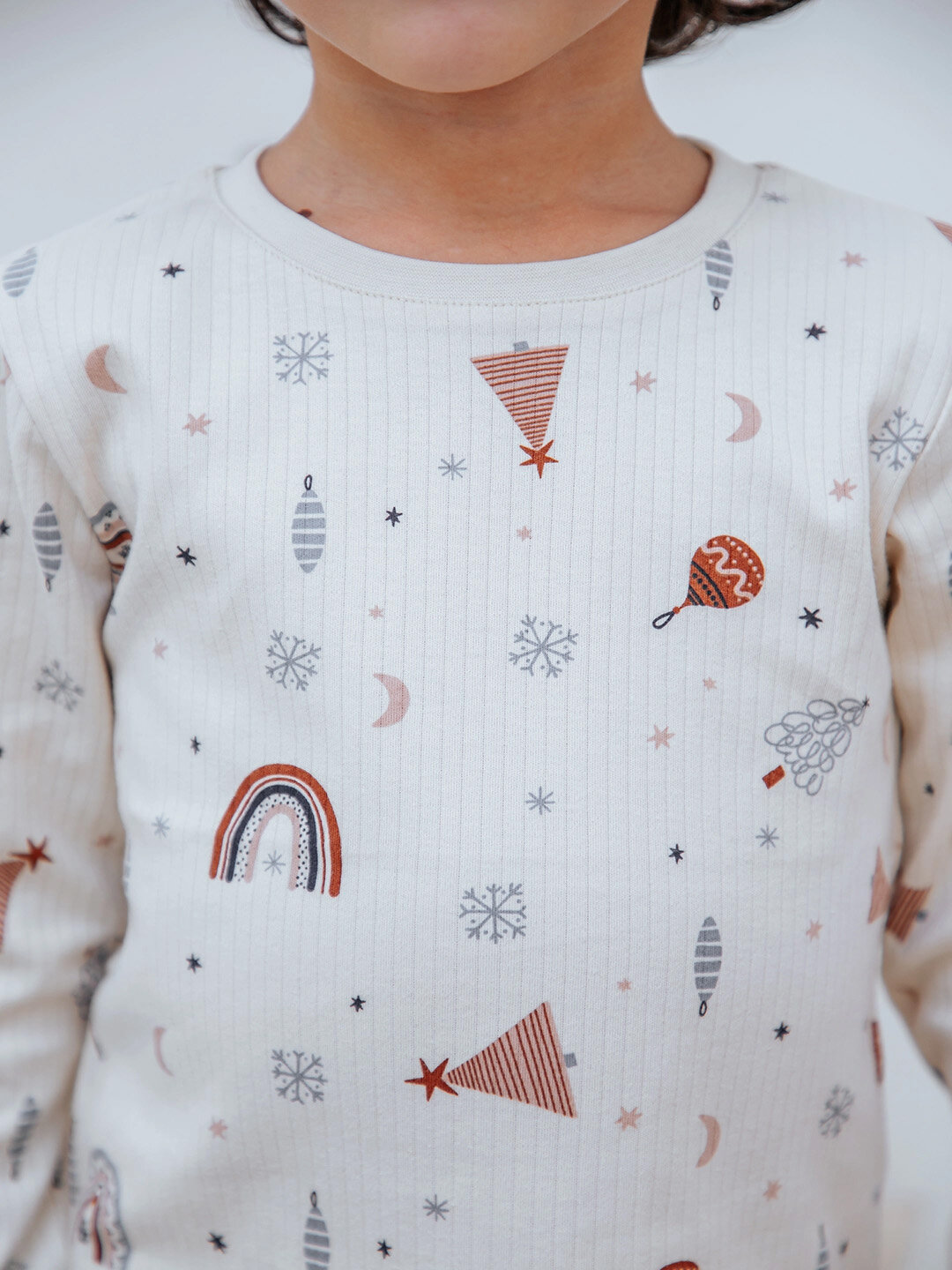 Пижама neo, размер 98, светло-бежевый — фото 1