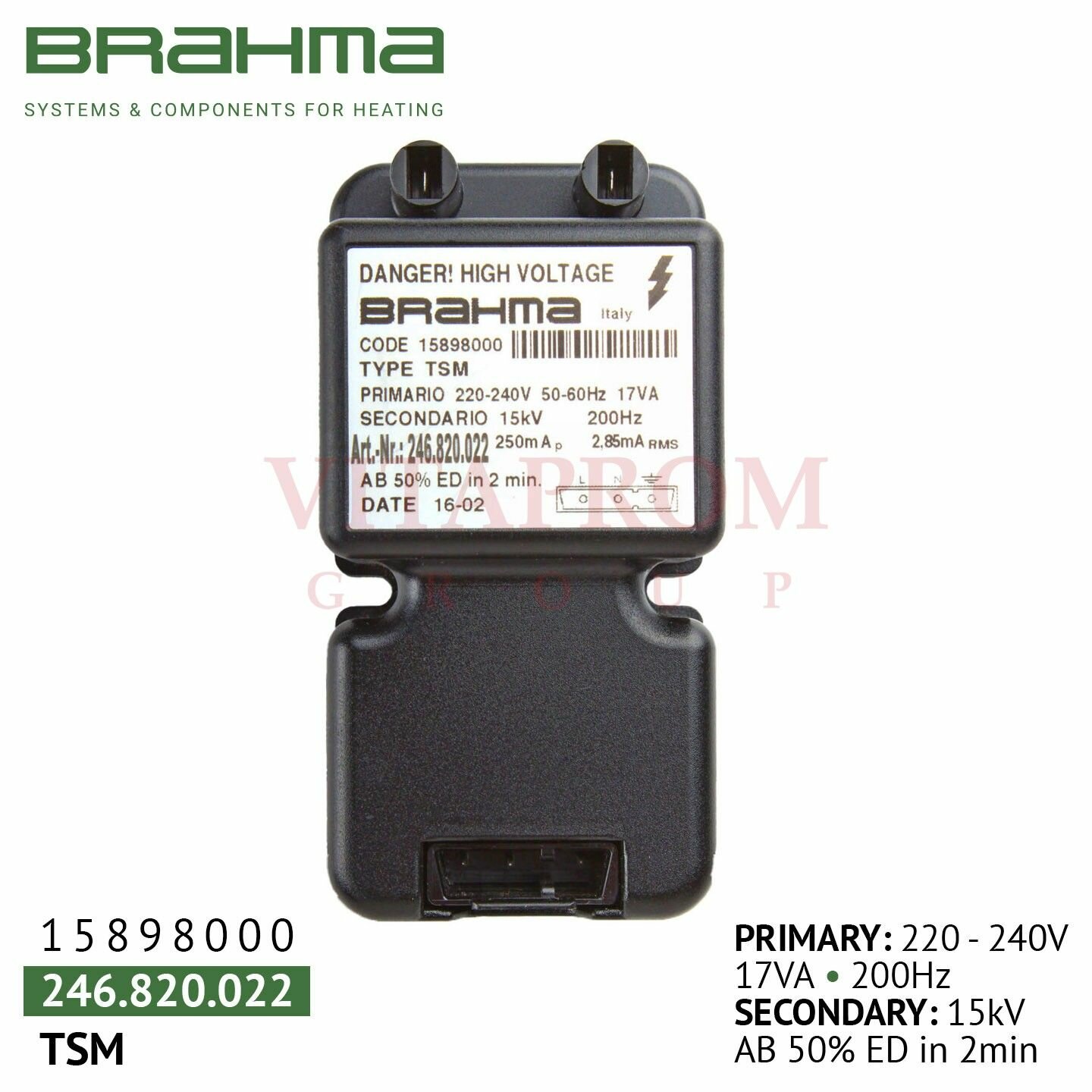 Трансформатор Brahma TSM 15898000